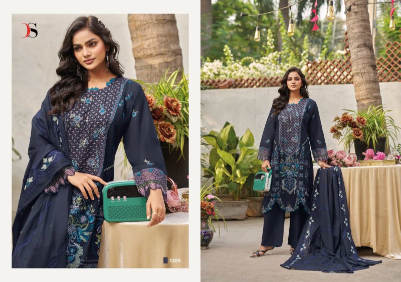 Elaf Pashmina Vol 3 By Deepsy Pure Cotton Salwar Suits